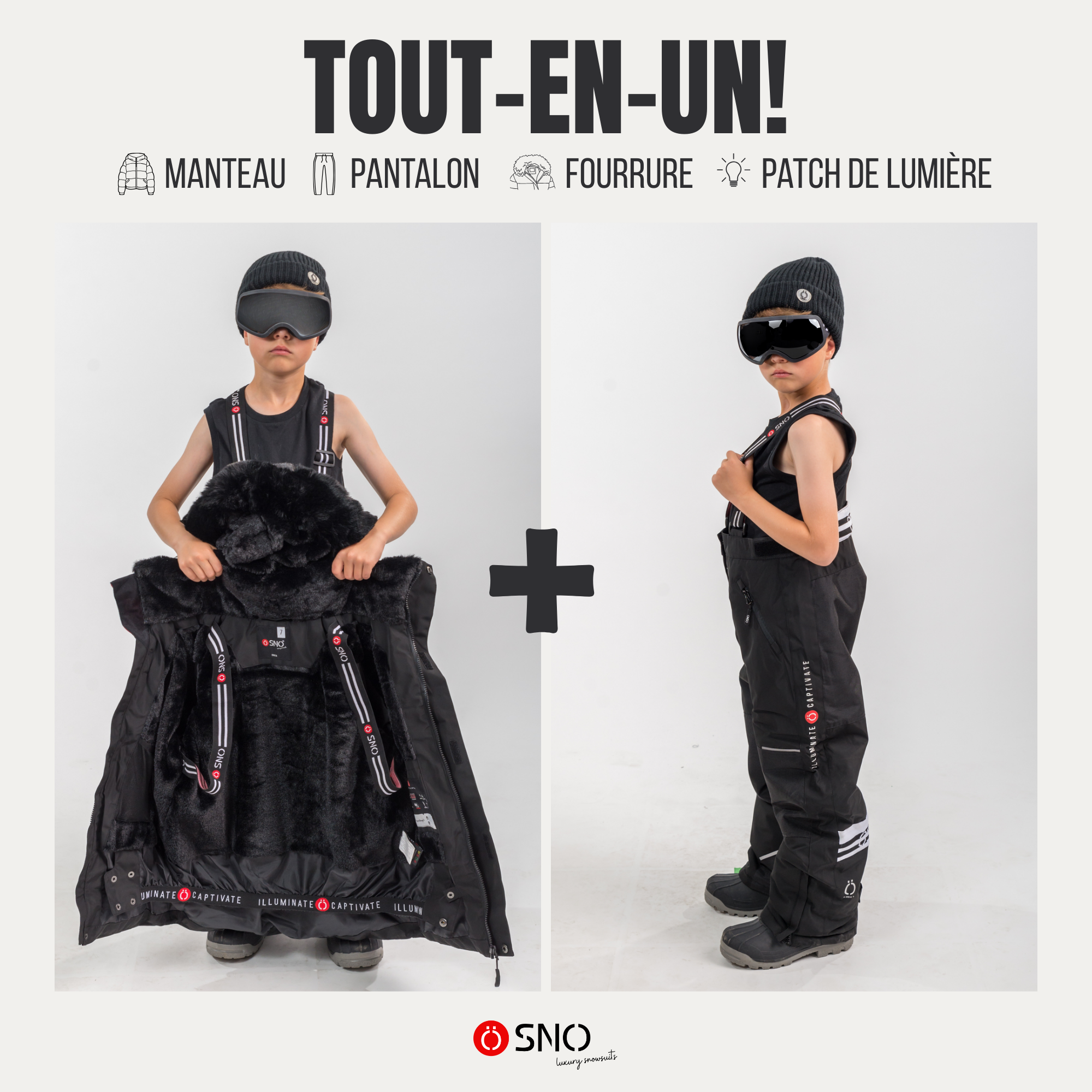 Rafa's Luxury Snowsuit - Jacket & Snowpants