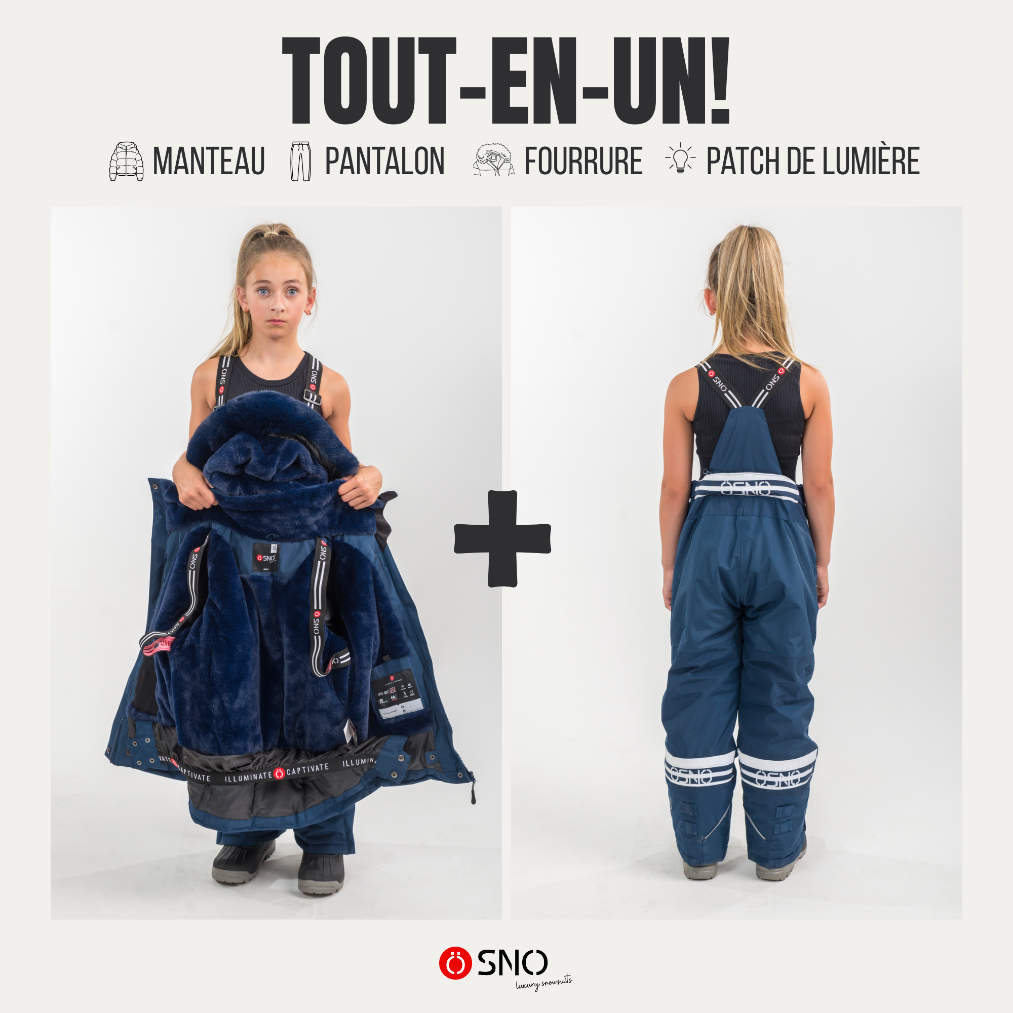 Karina's Luxury Snowsuit - Jacket & Snowpants