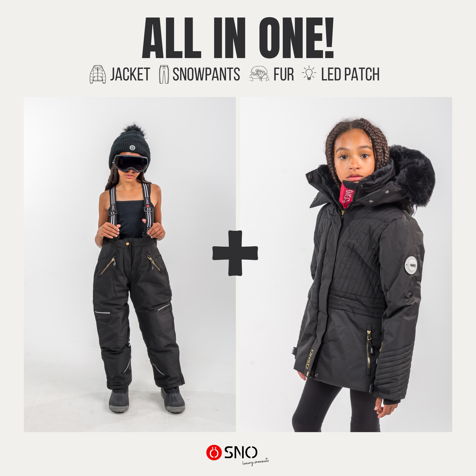 Vicky's Luxury Snowsuit - Jacket & Snowpants