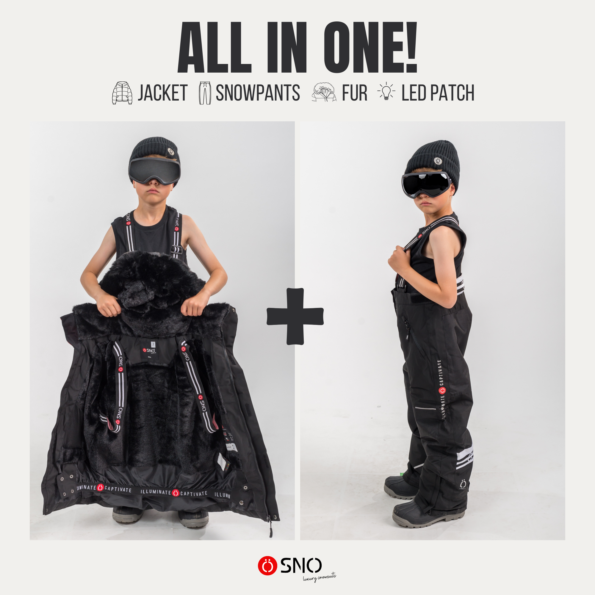 Rafa's Luxury Snowsuit - Jacket & Snowpants